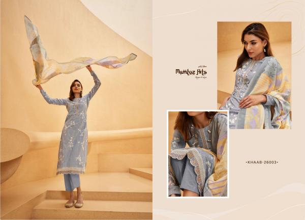 Mumtaz Khaab Exclusive Designer Dress Material Collection
